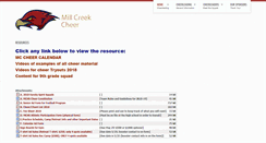 Desktop Screenshot of millcreekcheerleading.com