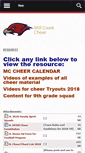 Mobile Screenshot of millcreekcheerleading.com